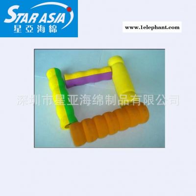 供应彩色橡塑磨面把套 单车骑行副把手套 EVA磨砂手把套图4