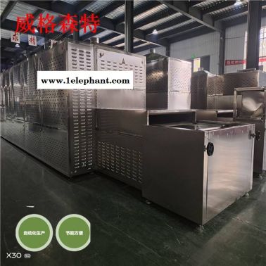 荞麦壳微波杀虫卵设备 隧道式微波杂粮粉灭菌灭虫卵机