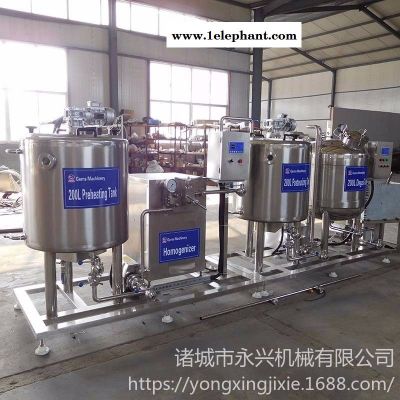 牛奶巴氏杀菌机 青海牛奶灭菌线 巴氏鲜奶加工设备 全套巴氏奶设备