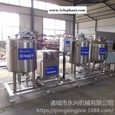牛奶巴氏杀菌机 青海牛奶灭菌线 巴氏鲜奶加工设备 全套巴氏奶设备