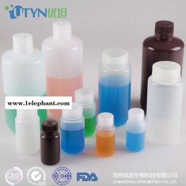 常州优坦UTYN 60ml PP半透明材质广口试剂瓶 密封防漏  高温高压灭菌 厂家直供