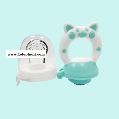 婴幼儿牙胶咬咬乐 宝宝辅食咬咬袋 水果辅食器图3