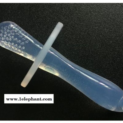 宝宝硅胶牙胶 婴儿牙刷（有把手） 磨牙棒软牙刷图5