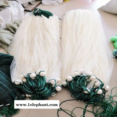 兴海安徽三层尼龙线渔网 手工加粗鱼网大鱼捕渔网尼龙挂鱼网图5