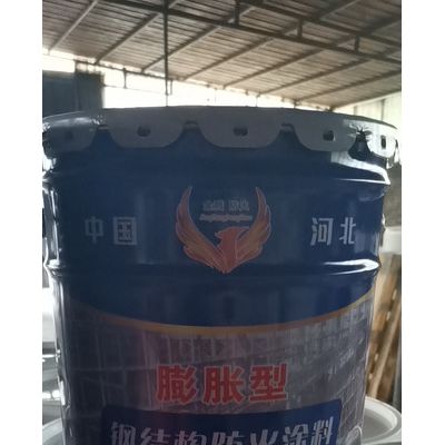 厚型防火涂料  室内外膨胀型钢结构防火涂料 厚型钢结构防火材料 厚型膨胀型防火涂料图3