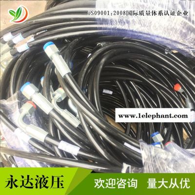 【YONG DA】6MM尼龙树脂软管 钢丝编织胶管 高压胶管 金属软管 PU编织软管 CNG天然气管 尼龙线编织先导管图4