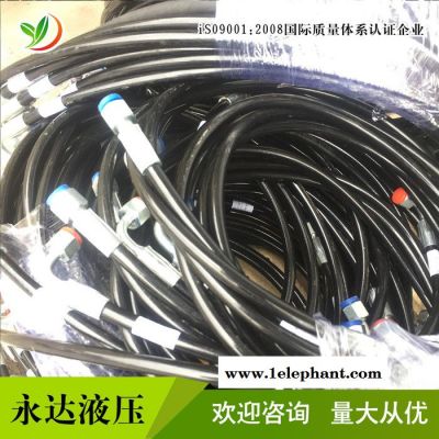 【YONG DA】6MM尼龙树脂软管 钢丝编织胶管 高压胶管 金属软管 PU编织软管 CNG天然气管 尼龙线编织先导管图8