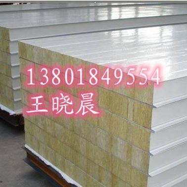 南通生产岩棉夹芯板厂家  A级防火材料1380-184-9554 岩棉瓦楞夹芯板