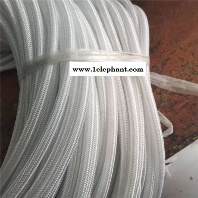 棉线编织硅胶软管  尼龙线编织硅胶管  钢丝304编织硅胶管厂家供应图3