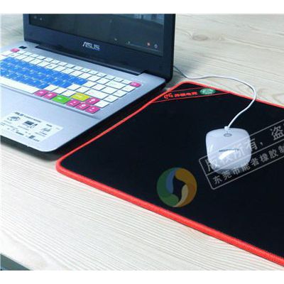 包边鼠标垫 加厚精密高弹丝锁边鼠标垫 来图来样定制鼠标垫图3