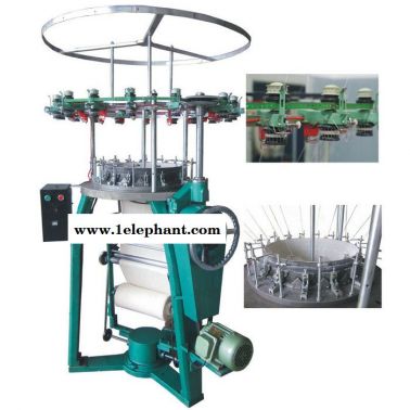 QJT-WD-445棉纱网袋机厂家 针织机械 塑料水果网套机定做质保一年