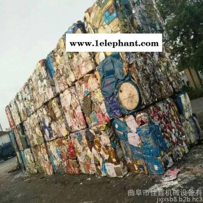 无纺布编织袋液压打包机生产厂家 海绵棉纱压缩压块机  稻草植物压扁机图7