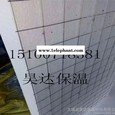 A级防火材料 外墙建筑保温泡沫夹芯板插钢丝网复合板加工泰柏板