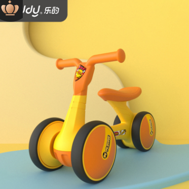 乐的B.duck小黄鸭平衡学步儿童滑行车婴儿玩具宝宝礼物溜溜扭扭车