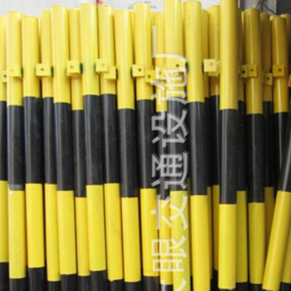 厂家直销钢管挡车器 大眼牌交通安全设施 多色选择路障低价批发图2