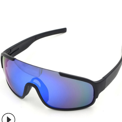 运动眼镜户外男女防风放强光偏光骑行镜3镜片TR90外贸款