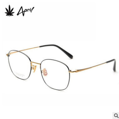 April新款金属边框老花镜精工眼镜 品牌代工支持镜架调节偏光眼镜