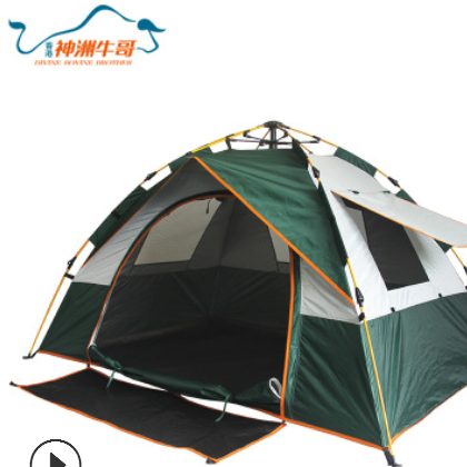帐篷露营 户外帐篷全自动一门三窗遮阳野营帐篷可定制款式和批发