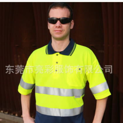 欧标反光服建筑工地反光安全定制LOGO现场施工码头反光工作服印字图2