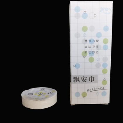 厂家直销 飘安巾一次性压缩毛巾纯棉加厚型洗脸洁面巾独立包装图2