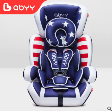 ABYY艾贝儿童安全座椅汽车用9个月-12周岁 3C认证小孩车用座椅