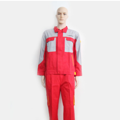 三九薄型沙斜工作服 夏季拼色酶洗压烫工装 防护工作服定做特价图3