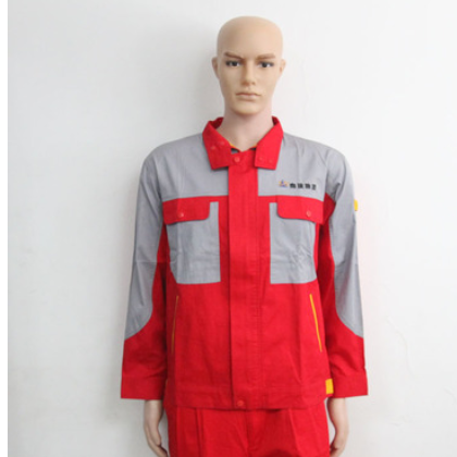 三九薄型沙斜工作服 夏季拼色酶洗压烫工装 防护工作服定做特价图2