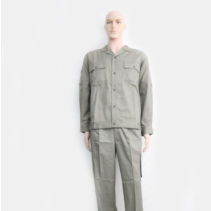 厂家直销40s天丝棉防护工装 夏季清凉工作服 防皱免烫工作服定做图3