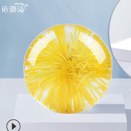 跨境直供货源金丝菊氨基酸洁面皂 补水清洁保湿手工精油皂OEM订制图3