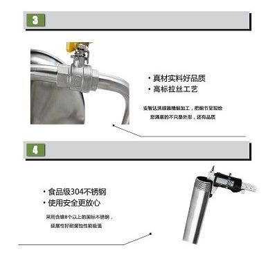 304不锈钢立式紧急洗眼器图3
