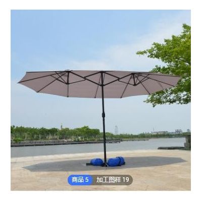 大漠枫庭院罗马伞 户外遮阳伞 遮阳防雨香蕉伞中柱伞现货图3