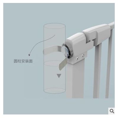 贝得力婴儿安防儿童安全防护用品 宝宝围栏 婴儿安全门护栏延伸件图2