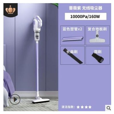 无线吸尘器小型家用大功率手持式吸尘机 志高工厂直销强力吸尘器图2