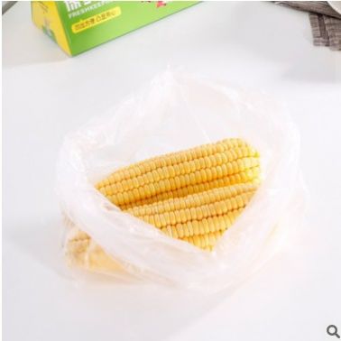 盒装平口背心式保鲜袋家用超市抽取式食品保鲜一次性冰箱加热定制