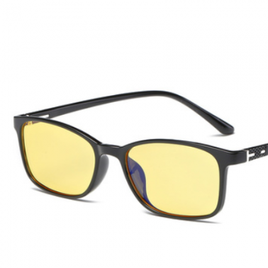 新款文艺11736防蓝光眼镜平光镜TR90护目镜男女框架眼镜 可配度数