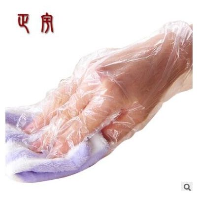 一次性手套 PE手套 一次性塑料手套食品医疗烧烤家用清洁用品批发图3