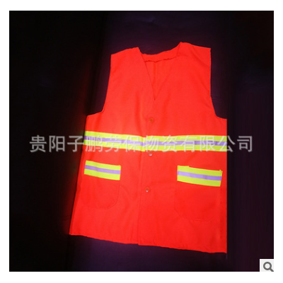 反光背心马甲厂家直销环卫工作服多口袋反光衣安全背心可印字定制图3