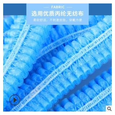 厂家一次性无纺布单筋双筋白色蓝色绿色粉色黑色黄色条帽定制图3