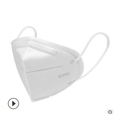 欧盟CE认证出口白名单英文包装KN95五层防护折叠FFP2口罩厂家直销