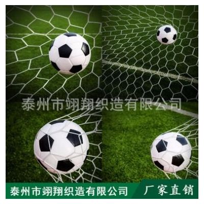高强丙纶六边形足球网多规格5/7/11人制 菱形足球球门网图2