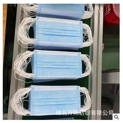 一次性口罩 亲肤成人蓝白 全新加厚熔喷过滤层图2