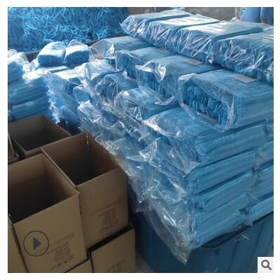 一次性无纺布条形帽网帽头套条帽防尘厨师帽工厂食堂防护100只装图3