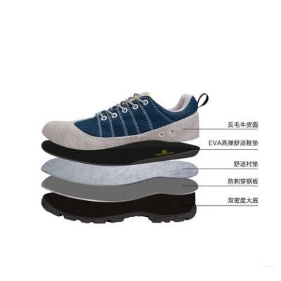 代尔塔301322 301232四季网面透气防刺防静电防砸鞋耐酸碱劳保鞋图3