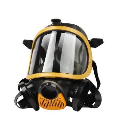 霍尼韦尔 1710641 Cosmo EPDM黄色双滤盒全面罩自吸式防毒全面具