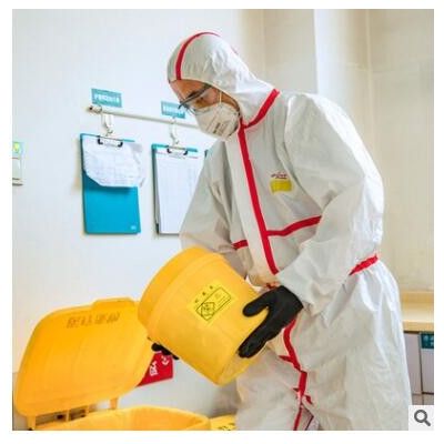 konzer3000一次性连体防护服透气防液体喷漆防粉尘无纺布防护服图2