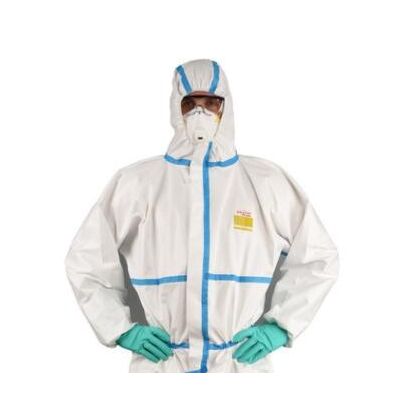 konzer3000一次性连体防护服透气防液体喷漆防粉尘无纺布防护服图3