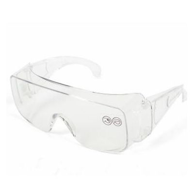 代尔塔101131防雾防尘防冲击防刮擦眼镜可戴近视眼镜访客护目镜