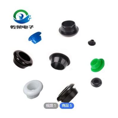 定制环保硅胶护线套电源护线圈橡胶圈双面过线圈电线护线环图2