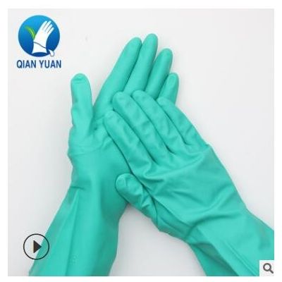 耐磨劳保工业防护手套非一次性耐油丁腈耐酸碱化学防护手套图3