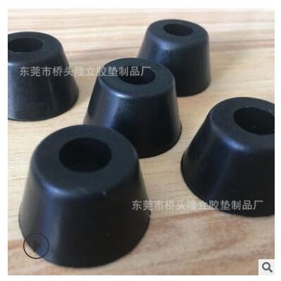批发 16.7*6.5透明pvc螺丝孔脚垫 橡胶环保防滑缓冲脚垫图3